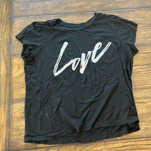 Black, Victorias Secret Pajama Shirt